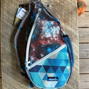 Kavu Milky Way Paxton Pack Rope Bag New With Tags
